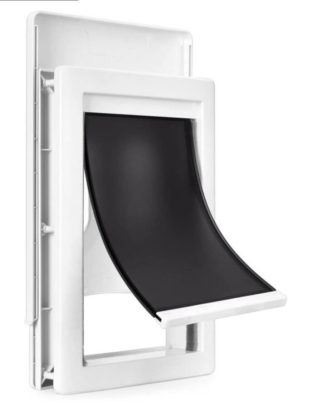 Adjustable Plastic Dog and Cat Door, Medium, 26.7 x 38.1 x 9.91 cm